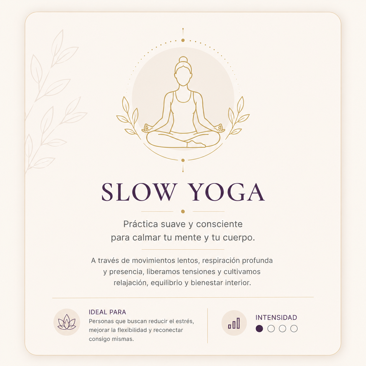 Slow Yoga