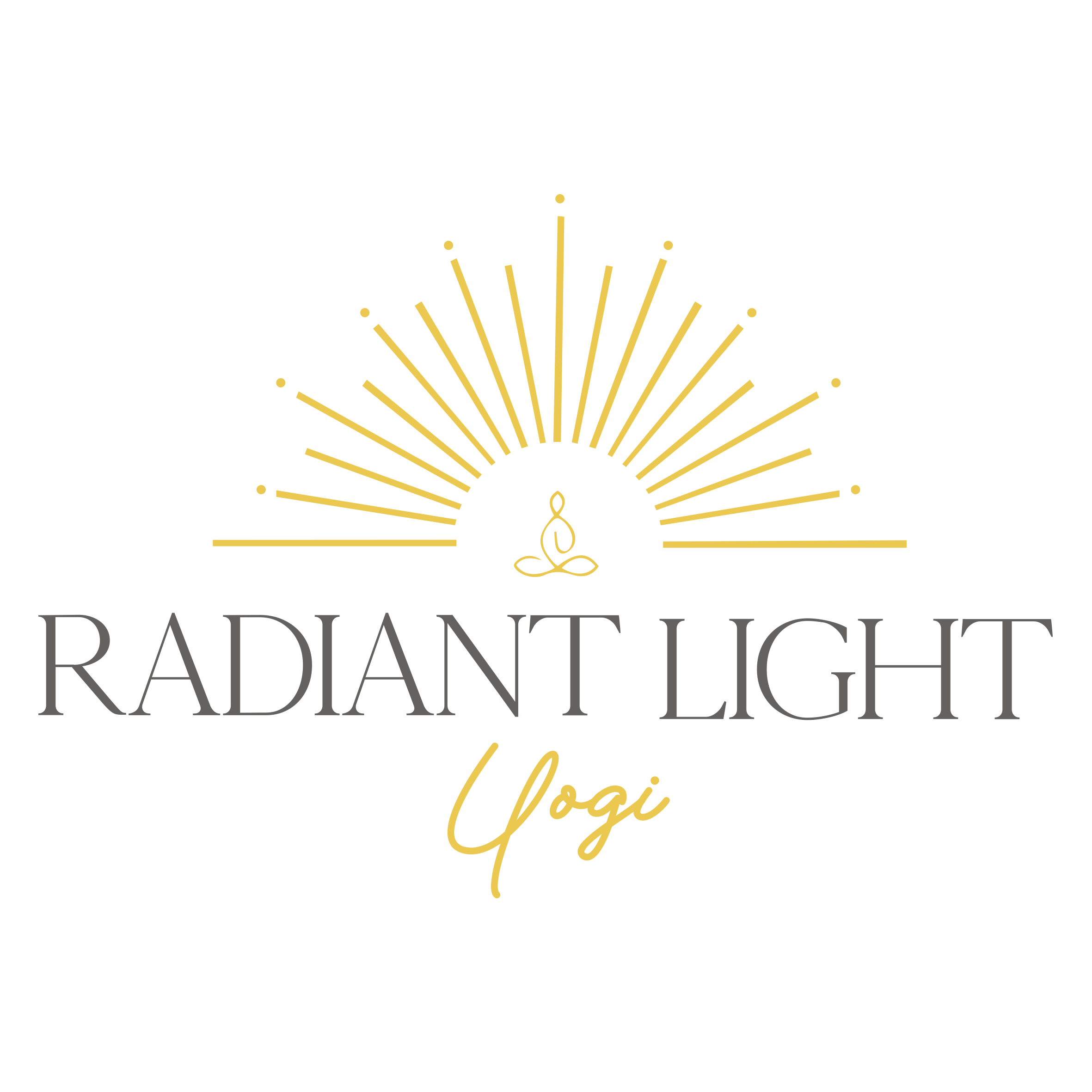 Radiant Light Yogi Logo